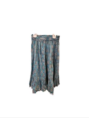 Anokhi Koki Blue Paisley Print Skirt 2-3Years Old Girls